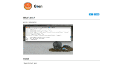 Desktop Screenshot of gren.ongaeshi.me